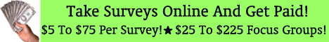 GET PAID FOR YOUR OPINION - $10 to $250 just to join online surveys and focus groups!